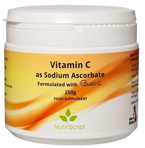 Vitamina C alcalina, pulbere 250g Nutriscript